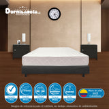 Colchón Multisleep Blanco Doble 140 X 190 Cm Firmeza Medio Doble Faz - COLCHONES | Bylmo