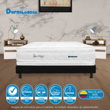 Colchón Super Dream Blanco Semidoble 120 X 190 Cm Firmeza Firme Doble Faz - COLCHONES | Bylmo