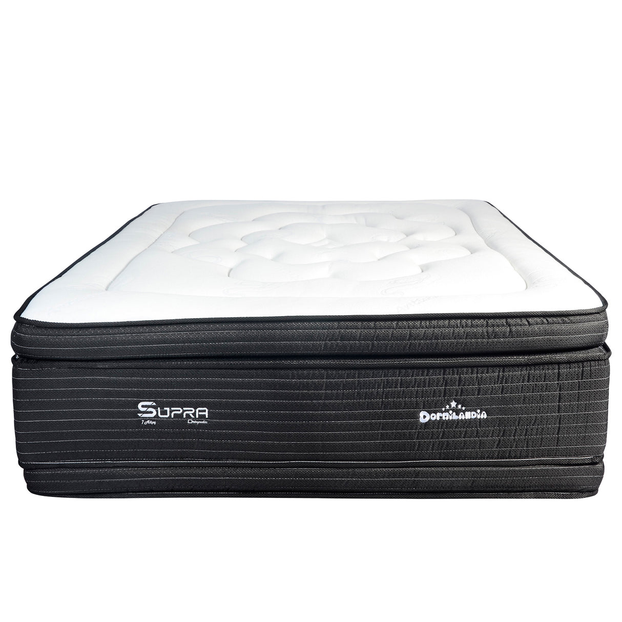 Colchón Supra Negro Queen 160 X 190 Cm Firmeza Medio Doble Faz - COLCHONES | Bylmo