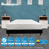 Colchón Ultraflex Blanco Queen 160 X 190 Cm Firmeza Firme Doble Faz - COLCHONES | Bylmo