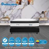 Colchón Wonderful Blanco Sencillo 100 X 190 Cm Firmeza Medio Doble Faz - COLCHONES | Bylmo