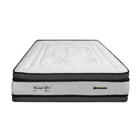 Colchón Wonderful Blanco Sencillo 100 X 190 Cm Firmeza Medio Doble Faz - COLCHONES | Bylmo