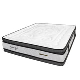 Colchón Wonderful Blanco Queen 160 X 190 Cm Firmeza Medio Doble Faz - COLCHONES | Bylmo