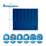 Combo Colchón Excalibur Gris y Negro Doble 140 X 190 Cm Firmeza Medio Doble Faz Con Cabecero y Base Cama - COLCHONES | Bylmo