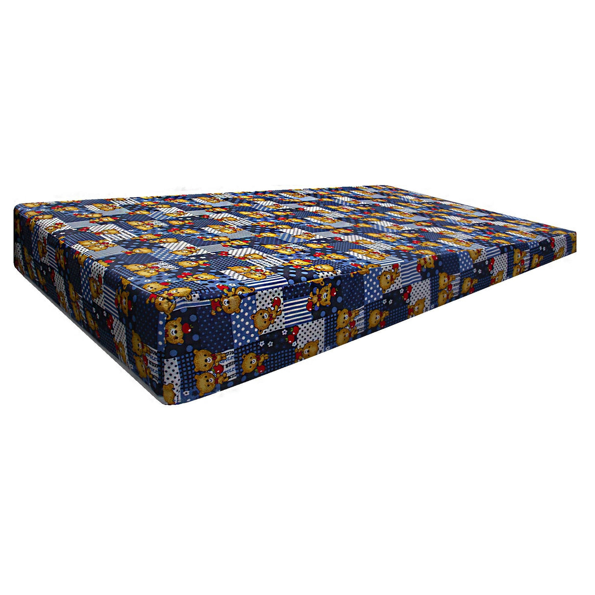 Colchoneta Osos Cariñosos Azul 60x100cm Antireflujo - COLCHONES | Bylmo