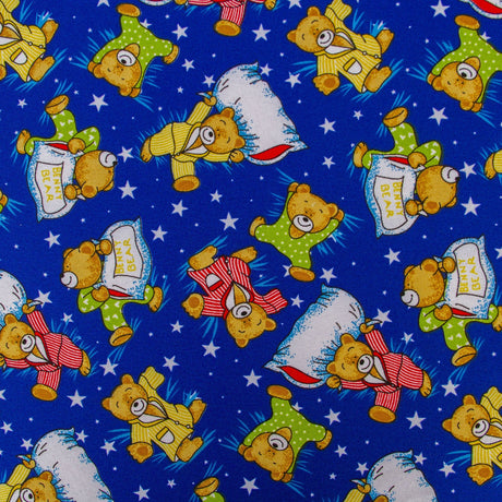 Colchoneta Osos Dormilones Azul 60x100cm Antireflujo - COLCHONES | Bylmo