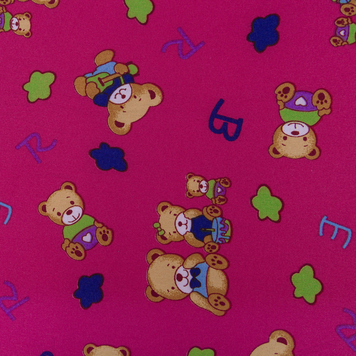 Colchoneta Osos Letras Rosa 60x100cm Antireflujo - COLCHONES | Bylmo