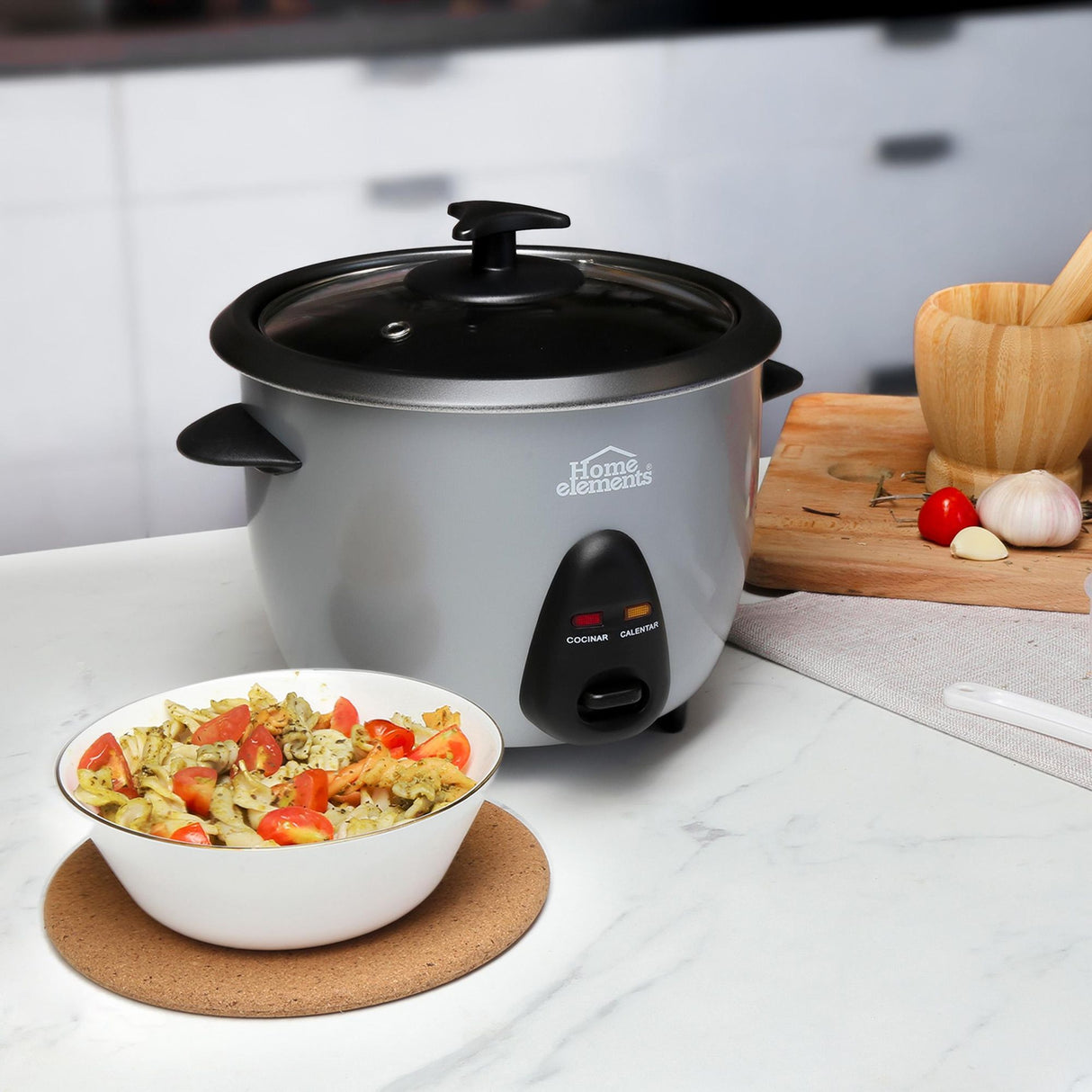 Olla Arrocera Gris 27.5x25cm De 1.8 Litros - OLLAS ARROCERAS | Bylmo