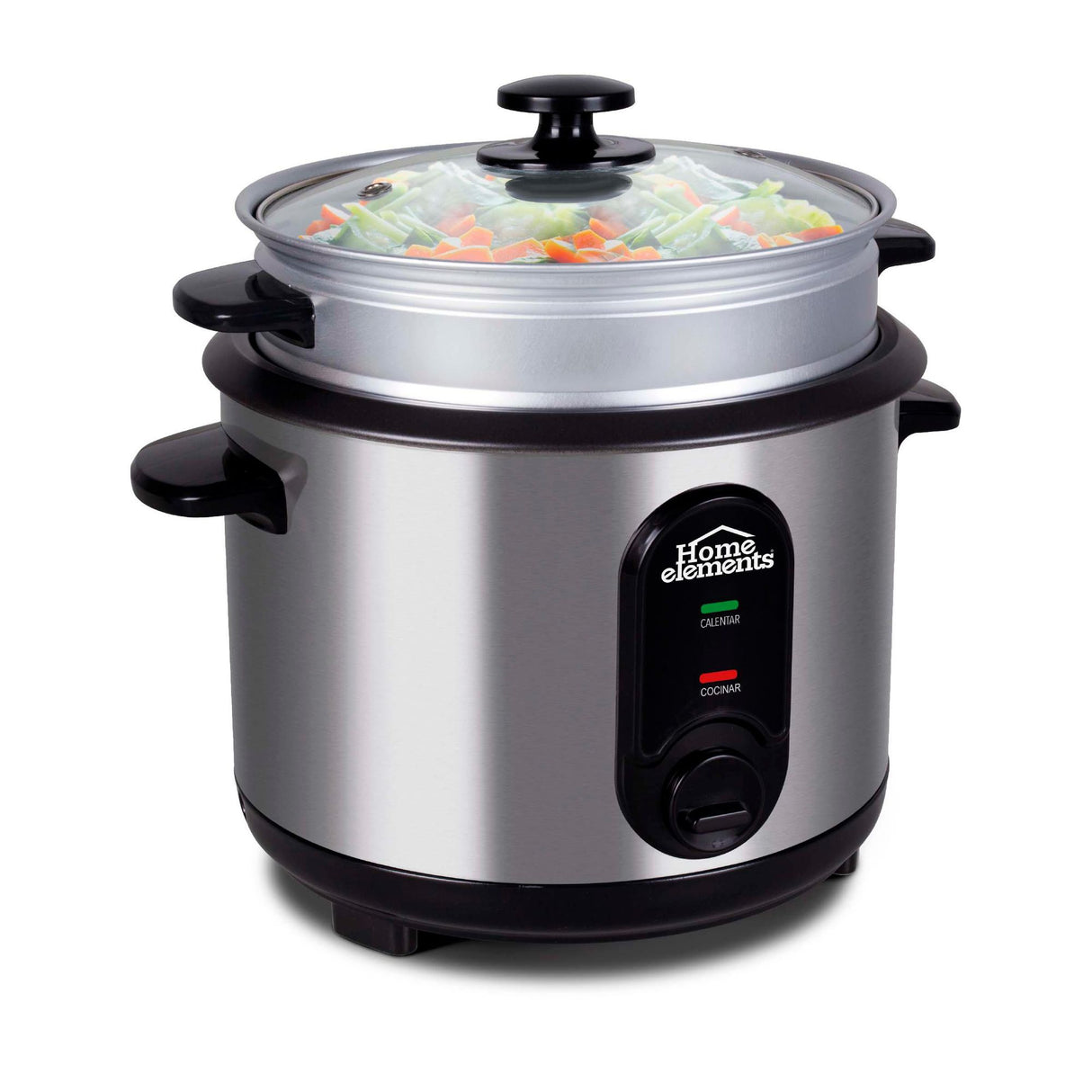 Olla Arrocera Plateado 25.3x31.5cm De 1.8 Litros - OLLAS ARROCERAS | Bylmo