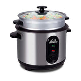 Olla Arrocera Plateado 25.3x31.5cm De 1.8 Litros - OLLAS ARROCERAS | Bylmo