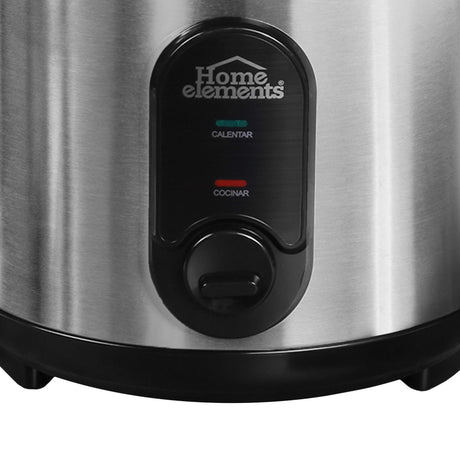 Olla Arrocera Plateado 25.3x31.5cm De 1.8 Litros - OLLAS ARROCERAS | Bylmo