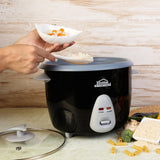 Olla Arrocera Negra 23x22cm De 1 Litro - OLLAS ARROCERAS | Bylmo