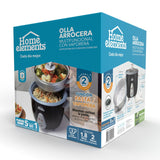 Olla Arrocera Negra 27.5x30cm De 1.8 Litros - OLLAS ARROCERAS | Bylmo