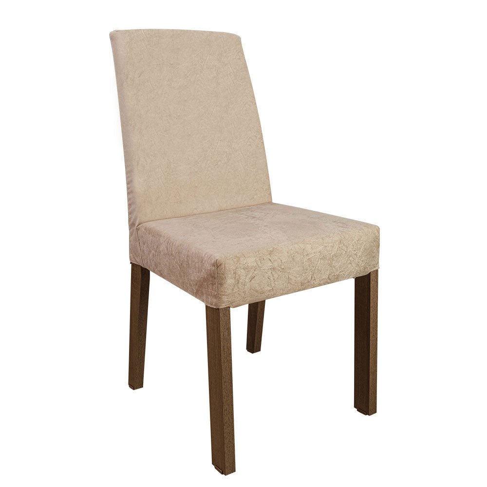 Combo Comedor y Sillas Sabrina Marron y Negro 160x79cm Cuadrado de Cuatro Puestos con Cuatro Sillas - COMEDORES | Bylmo