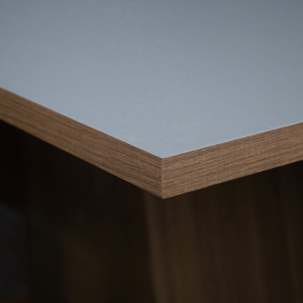 Combo Comedor y Sillas Samara Marron con Gris y Beige 90x78cm Cuadrado de Cuatro Puestos con Cuatro Sillas - COMEDORES | Bylmo