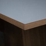 Comedor Marron y Gris 160x79cm Rectangular de Seis Puestos Sin Sillas - COMEDORES | Bylmo