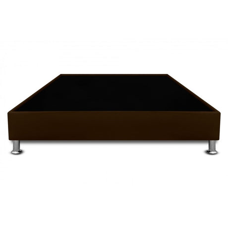 Base Cama Cafe 140x30Cm Para Cochón Doble 140 X 190 Cm Con Pestaña - CAMAS | Bylmo