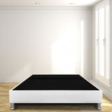 Base Cama Dividida Blanco 120x30Cm Para Cochón Semidoble 120 X 190 Cm Con Pestaña - CAMAS | Bylmo