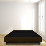 Base Cama Dividida Cafe 140x30Cm Para Cochón Doble 140 X 190 Cm Con Pestaña - CAMAS | Bylmo