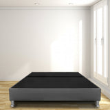 Base Cama Dividida Gris 160x30Cm Para Cochón Queen 160 X 190 Cm Con Pestaña - CAMAS | Bylmo