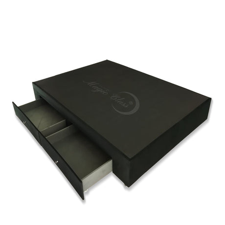 Base Cama Negro 90x40Cm Para Cochón Sencillo 90 X 190 Cm Con Cajones - CAMAS | Bylmo