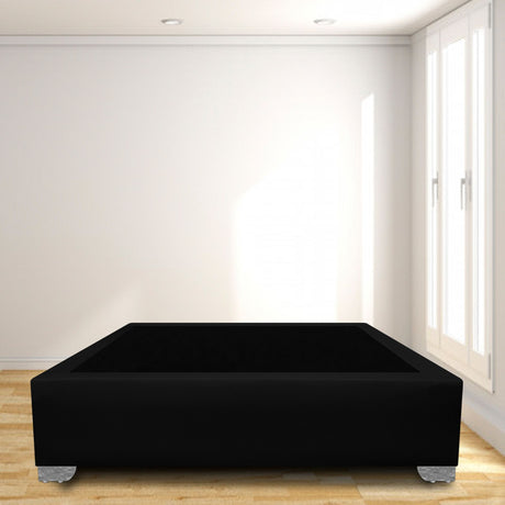 Base Cama Premium Negro 120x40Cm Para Cochón Premium Semidoble 120 X 190 Cm - CAMAS | Bylmo