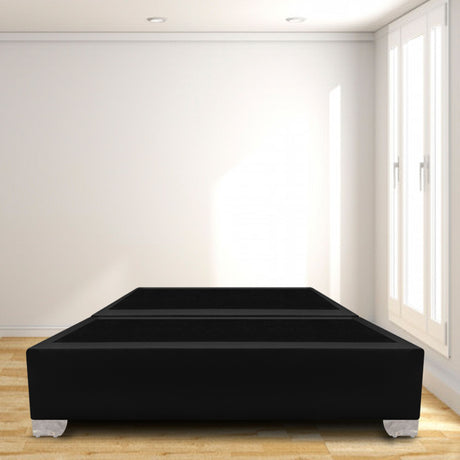 Base Cama Dividida Premium Negro 140x40Cm Para Cochón Doble 140 X 190 Cm - CAMAS | Bylmo