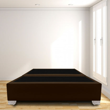 Base Cama Dividida Premium Cafe 200x40Cm Para Cochón King 200 X 200 Cm - CAMAS | Bylmo