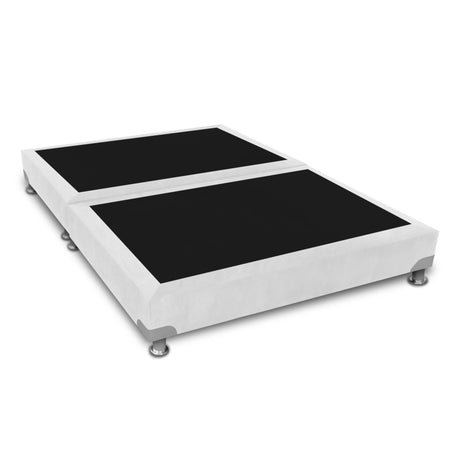 Base Cama Dividida Boston Blanco 120x30Cm Para Cochón Semidoble 120 X 190 Cm - CAMAS | Bylmo