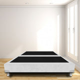 Base Cama Dividida Boston Blanco 120x30Cm Para Cochón Semidoble 120 X 190 Cm - CAMAS | Bylmo