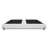 Base Cama Dividida Boston Blanco 140x30Cm Para Cochón Doble 140 X 190 Cm - CAMAS | Bylmo