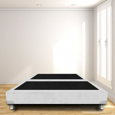 Base Cama Dividida Boston Blanco 200x30Cm Para Cochón King 200 X 200 Cm - CAMAS | Bylmo