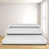 Cama Nido Blanco 90x60Cm Para Cochón Sencillo 90 X 190 Cm De Tres Niveles - CAMAS | Bylmo