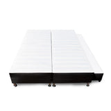 Cama Nido Dividida Negro 120x40Cm Para Cochón Semidoble 120 X 190 Cm - CAMAS | Bylmo