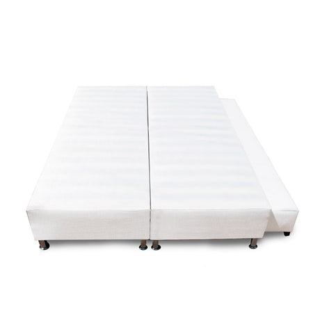 Cama Nido Dividida Blanco 160x40Cm Para Cochón Queen 160 X 190 Cm - CAMAS | Bylmo