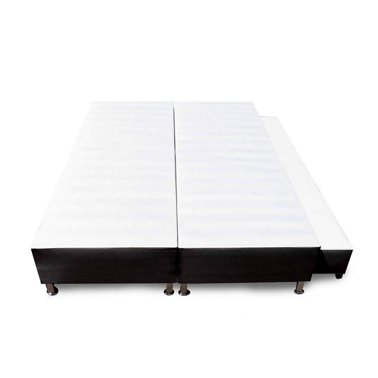 Cama Nido Dividida Negro 160x40Cm Para Cochón Queen 160 X 190 Cm - CAMAS | Bylmo