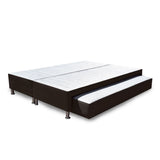 Cama Nido Dividida Cafe 200x40Cm Para Cochón King 200 X 200 Cm - CAMAS | Bylmo