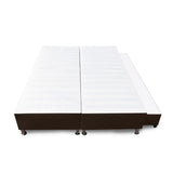 Cama Nido Dividida Cafe 200x40Cm Para Cochón King 200 X 200 Cm - CAMAS | Bylmo