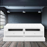 Cama Nido Duplex Blanco 120x60Cm Para Cochón Semidoble 120 X 190 Cm Con Cajones - CAMAS | Bylmo