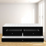 Cama Nido Duplex Negro 120x60Cm Para Cochón Semidoble 120 X 190 Cm con Cajones y Colchones Incorporados - CAMAS | Bylmo