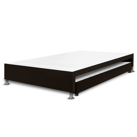 Cama Nido Duplex Cafe 90x40Cm Para Cochón Sencillo 90 X 190 Cm - CAMAS | Bylmo