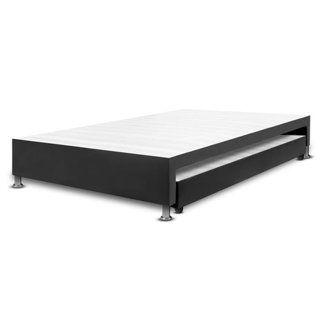 Cama Nido Duplex Gris 90x40Cm Para Cochón Sencillo 90 X 190 Cm - CAMAS | Bylmo