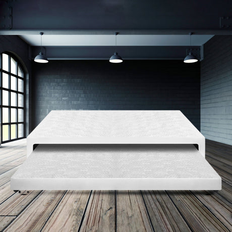 Cama Nido Duplex Blanco 120x40Cm Para Cochón Semidoble 120 X 190 Cm - CAMAS | Bylmo