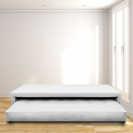 Cama Nido Jafar Blanco 90x40Cm Para Cochón Sencillo 90 X 190 Cm - CAMAS | Bylmo