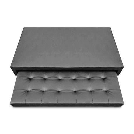 Cama Nido Jafar Gris 90x40Cm Para Cochón Sencillo 90 X 190 Cm - CAMAS | Bylmo