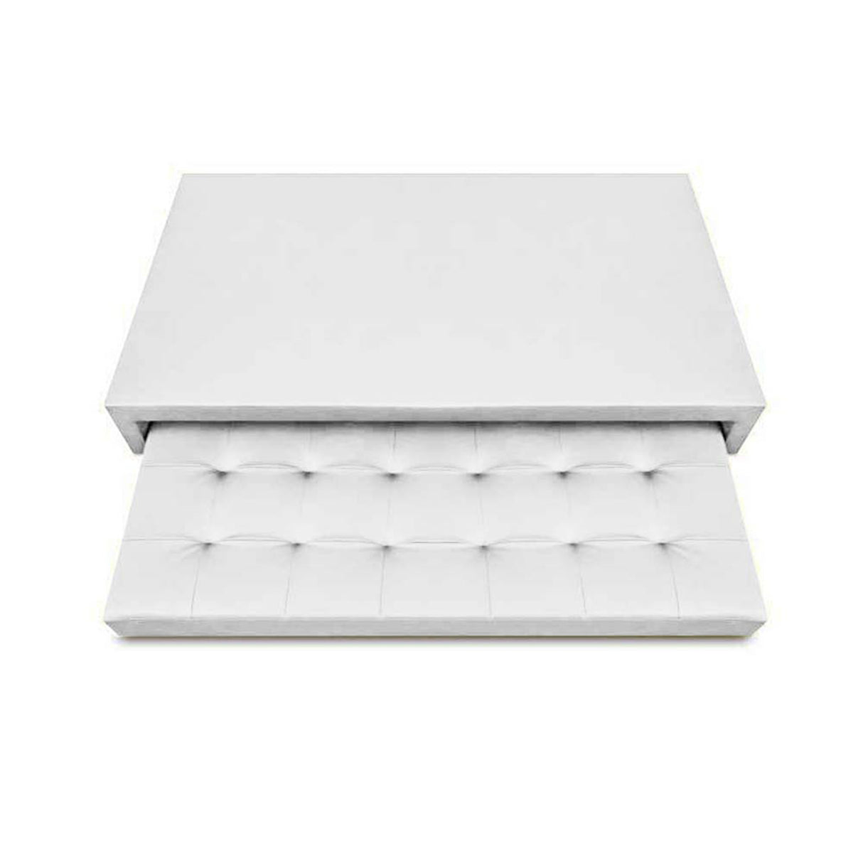 Cama Nido Jafar Blanco 100x40Cm Para Cochón Sencillo 100 X 190 Cm - CAMAS | Bylmo