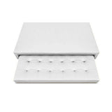 Cama Nido Jafar Blanco 100x40Cm Para Cochón Sencillo 100 X 190 Cm - CAMAS | Bylmo