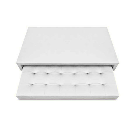 Cama Nido Jafar Blanco 100x40Cm Para Cochón Sencillo 100 X 190 Cm - CAMAS | Bylmo