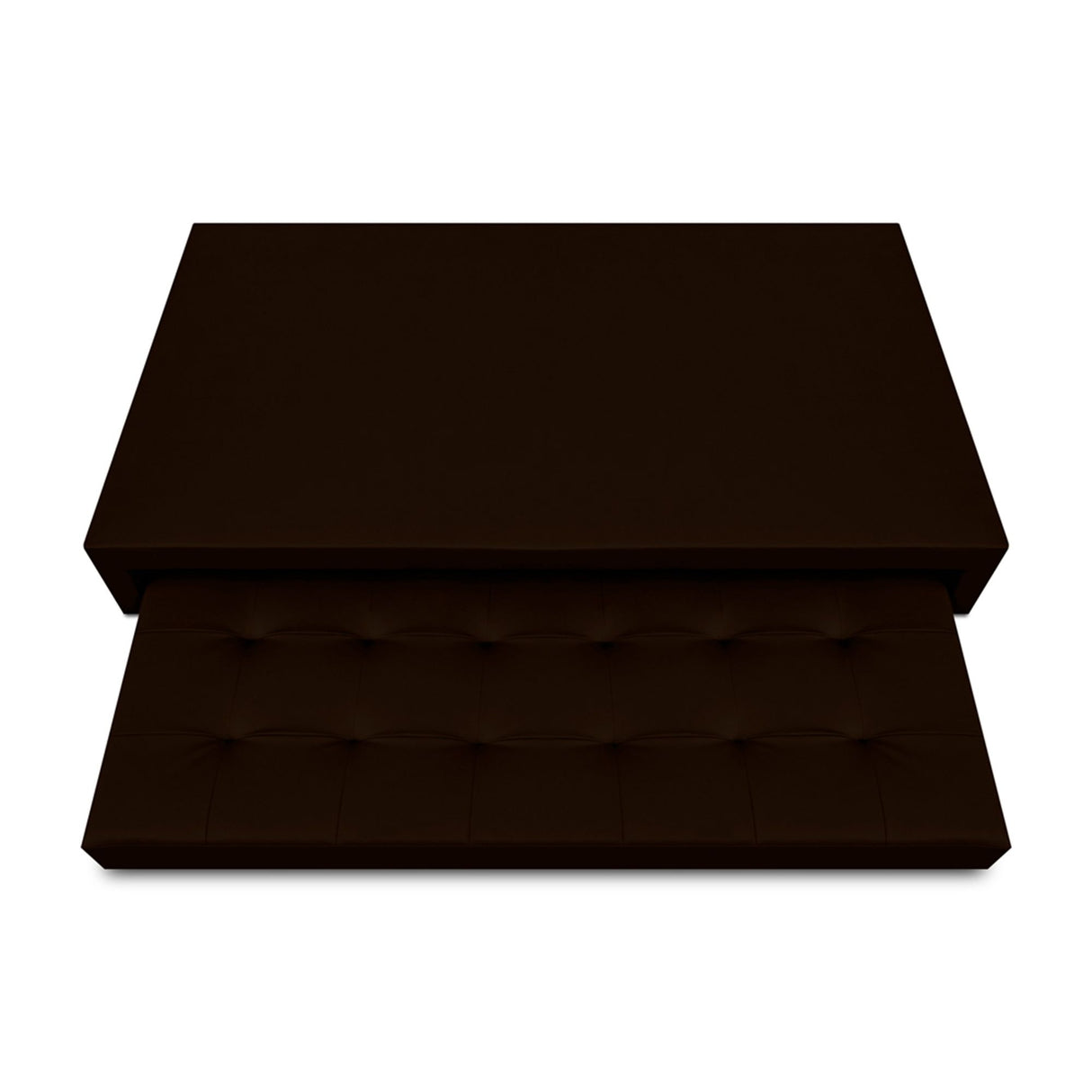 Cama Nido Jafar Cafe 120x40Cm Para Cochón Semidoble 120 X 190 Cm - CAMAS | Bylmo