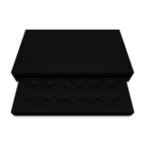 Cama Nido Jafar Negro 120x40Cm Para Cochón Semidoble 120 X 190 Cm - CAMAS | Bylmo